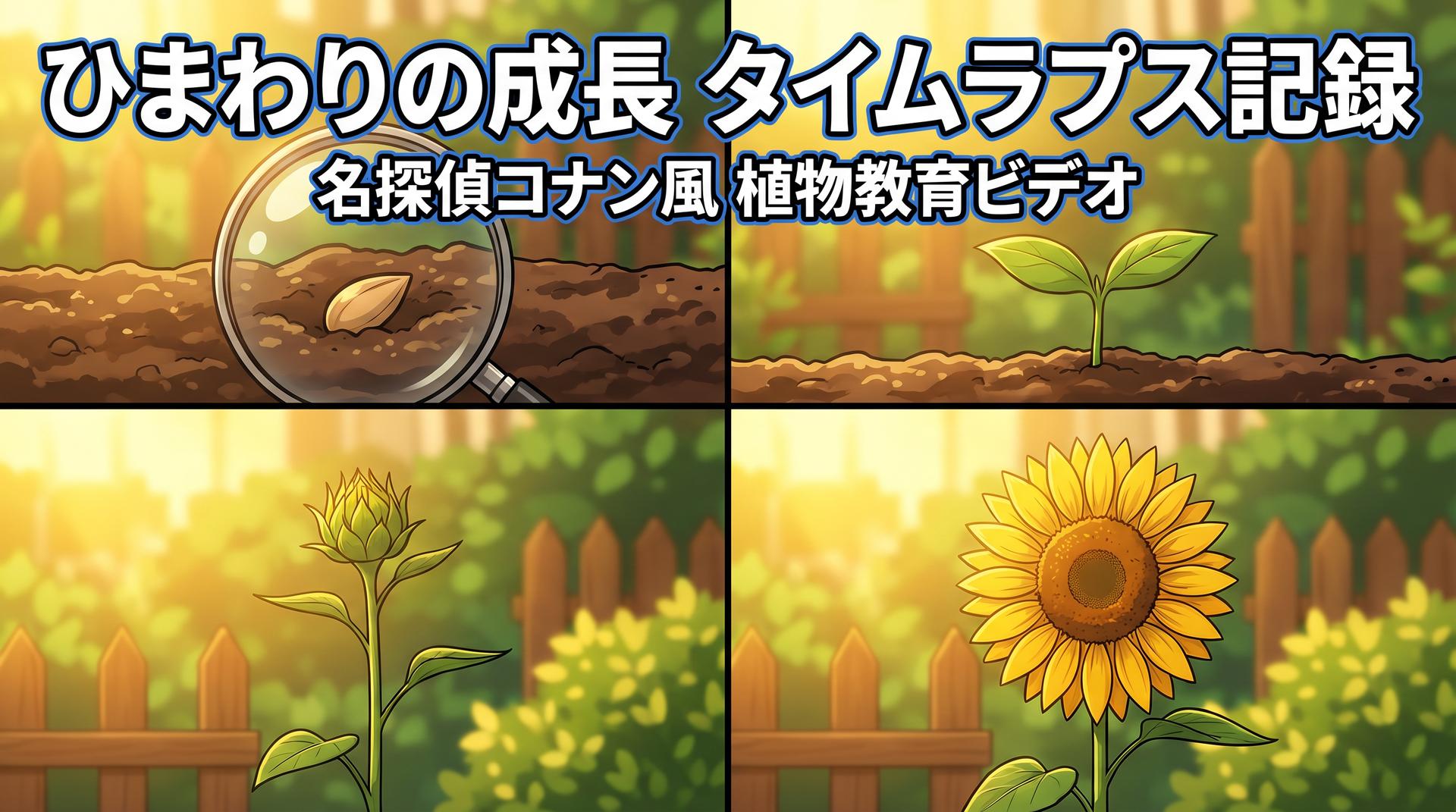 黑料植物视频-向日葵生长延时
